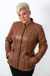 Women's leather jacket Adi